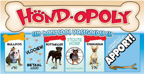 Jeu de société avec chien Opoly