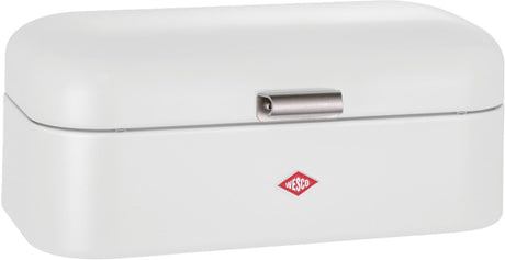 Boîte à pain Wesco Grandy | 10 litres - taille l | métal - blanc | rangement cuisine