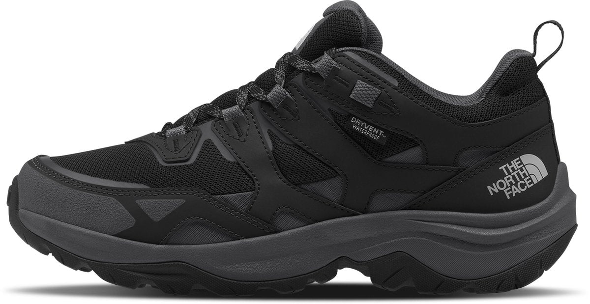 The north face m hedgehog 3 wp chaussures de randonnée pour hommes - noir tnf - gris asphalte
