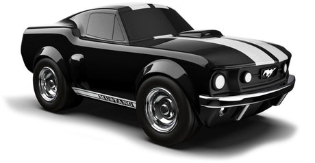 Voiture jouet Baghera - Ford Mustang noire - 19x9,5x7,5 cm - dans un coffret cadeau - 3 ans