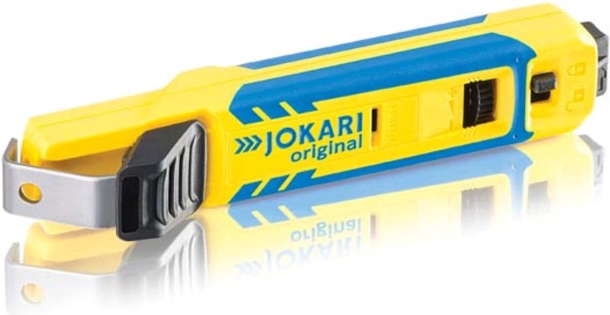 Outil de dénudage de fil Jokari | longueur totale 167 mm | plage de travail d. 8,0-28 mm | 1 pièce - 70000 70000a