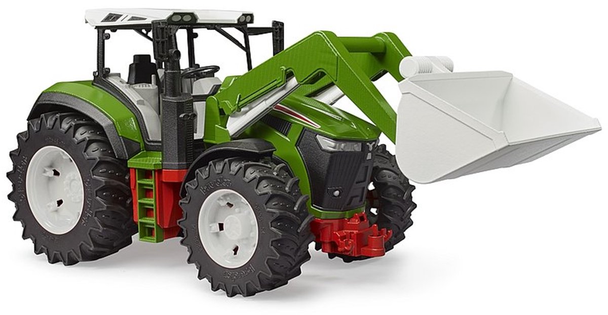 Frère | tracteur avec chargeur frontal et remorque benne | routemax