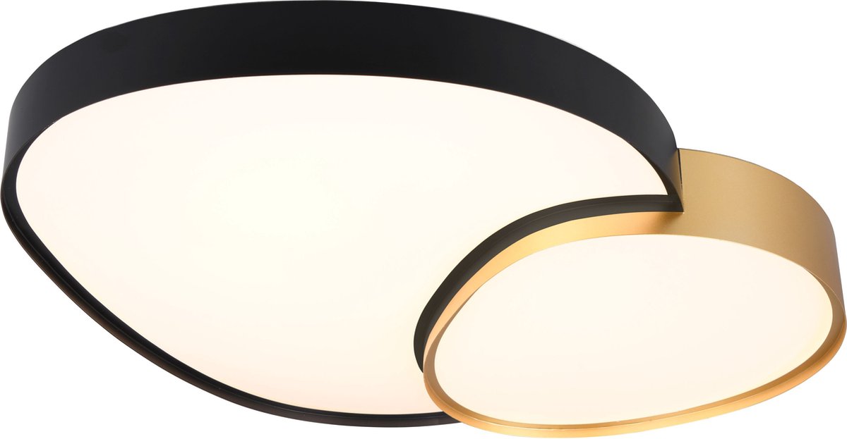 Trio Rise - plafonnier - blanc mat - incl. 1x SMD 45w - variateur intégré - fonction mémoire - couleur de lumière réglable