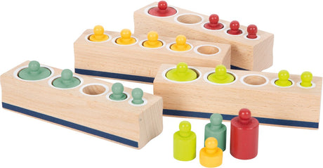 Small foot - tri des tailles de puzzle en bois