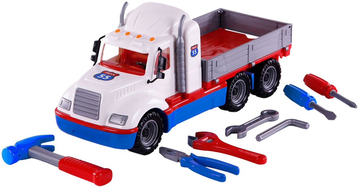 Cavallino Torpedo Truck avec 7 outils, échelle 1:16