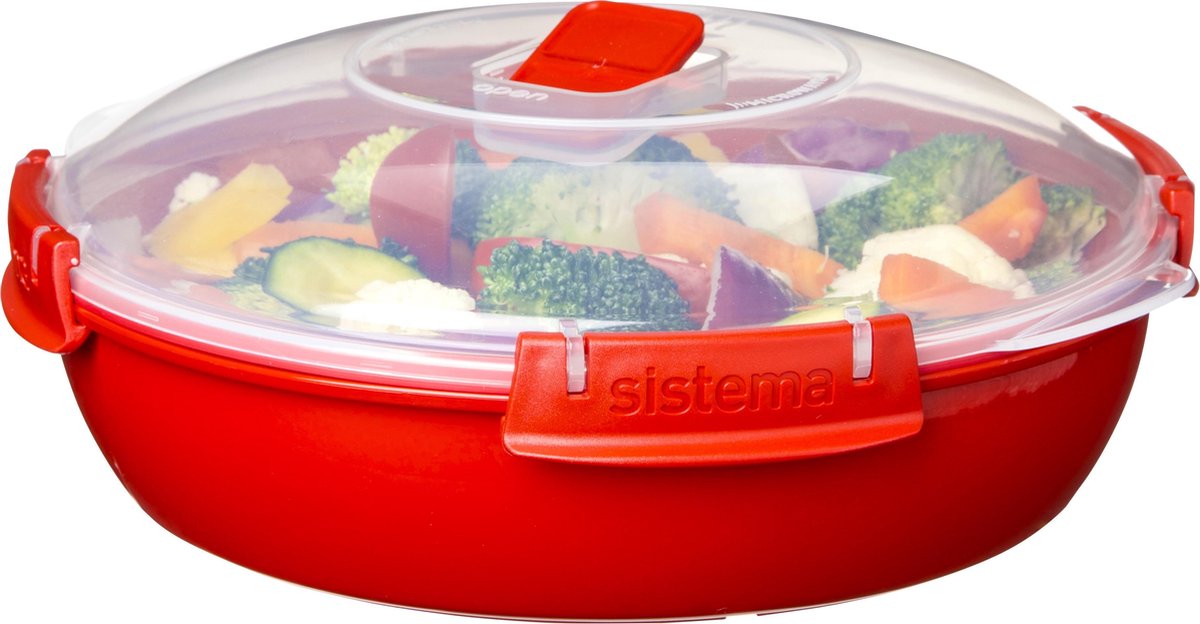 Récipient micro-ondes Sistema - assiette - 1,29 litres