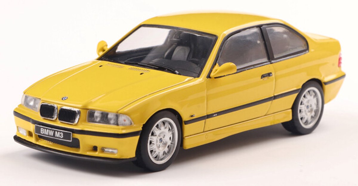 Solido BMW M3 (E46) '99, jaune échelle 1:43