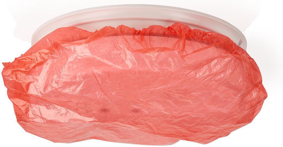 Accessoires pour détecteurs de fumée Nedis - diamètre : 128,00 mm - PVC - système de montage : élastique - orange
