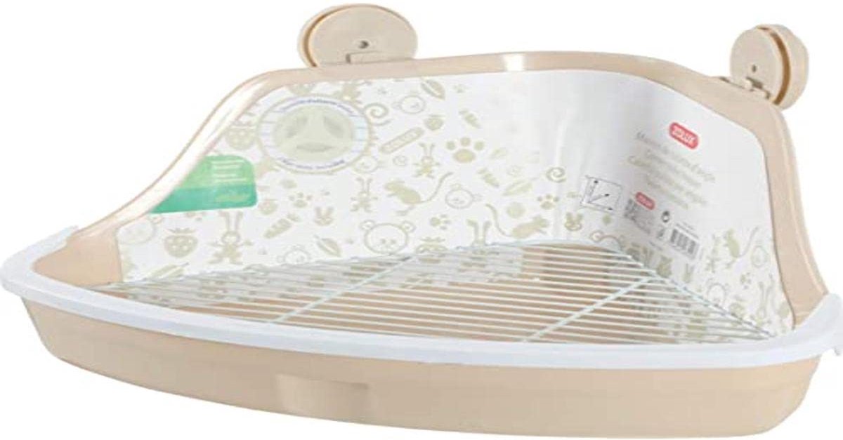 Zolux WC d'angle rongeur beige
