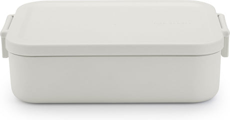 Brabantia boîte à lunch faire prendre gris clair moyen | 2 pièces
