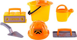 Cavallino Brick Bucket Ensemble avec outils et casque, 6DLG.