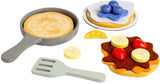 Ensemble de jeu de crêpes en bois Bigjigs, 16 pièces.