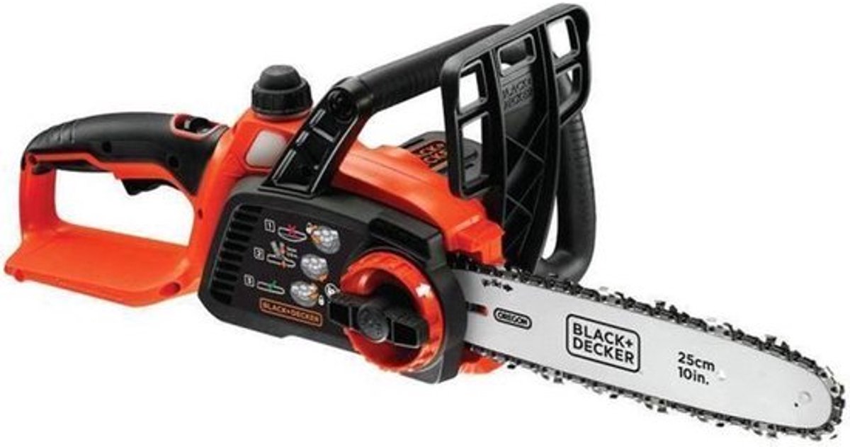 Tronçonneuse Black+decker 18v 25cm sans batterie ni chargeur - gkc1825lb-xj