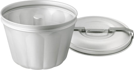 Dr. oetker cuiseur vapeur pour desserts au pudding - aluminium - ø21 x 165cm