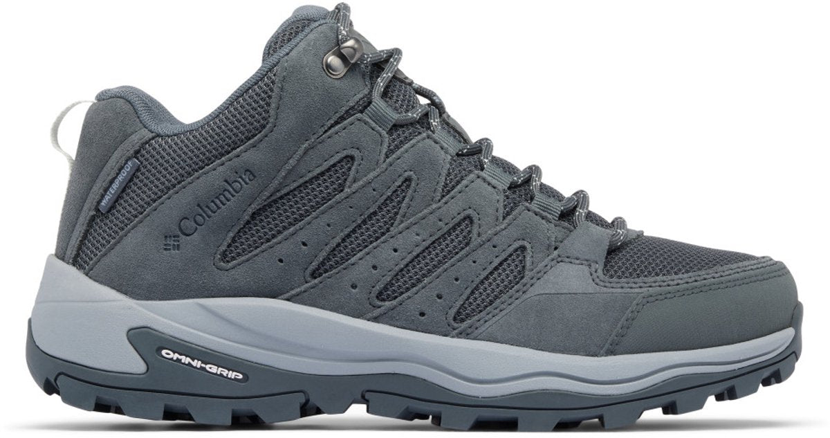 Chaussures de randonnée imperméables femme Columbia redmond™ iv mid - graphite, tea light