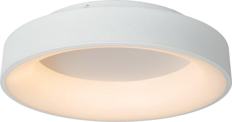 Lucide mirage - plafonnier (plafonnier) - ø 45 cm - LED dimmable - 1x33w 2700k - blanc