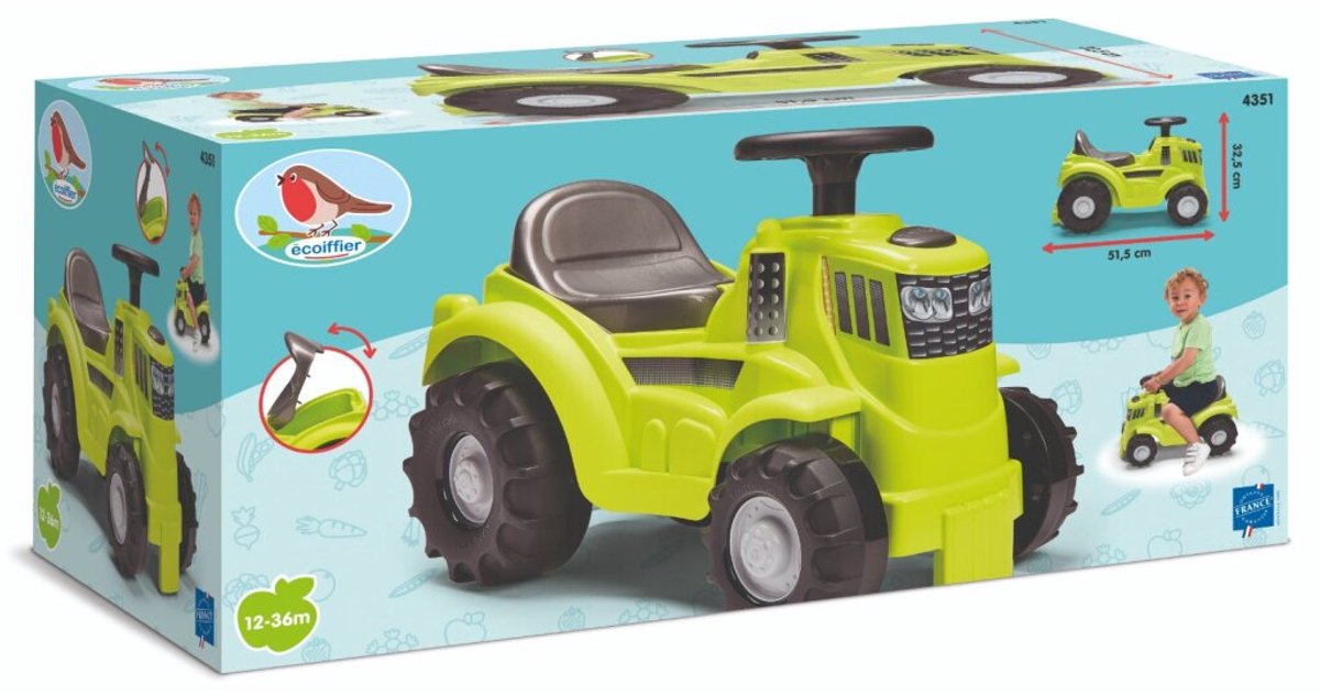 Écoifier Walking Car Tractor Green