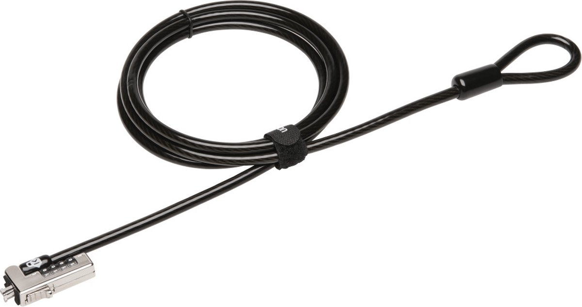 Kensington slim nanosaver® verrou pour ordinateur portable - verrou à combinaison ultra pour ordinateur portable - noir