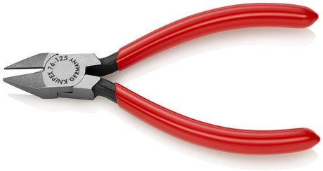 Knipex 76 81 125 pince coupante latérale à tête pointue 125mm