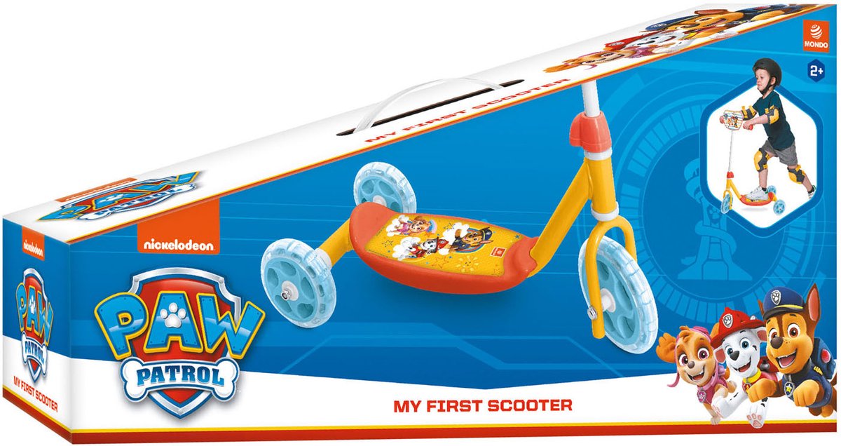 Mondo ma première patrouille de la paw Stepje