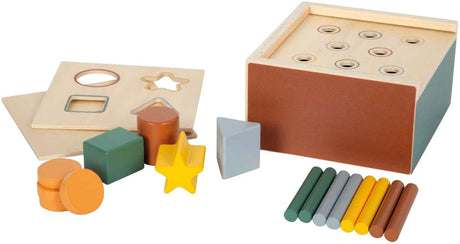 Small foot - jeu de mise en forme Montessori en bois fsc