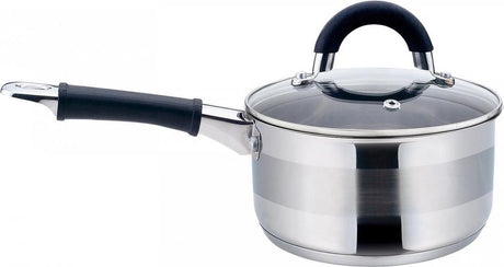 Kinghoff 1256 - casserole avec couvercle - ø18 cm - acier inoxydable - 2,1 litres