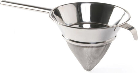 Hendi puntzeef – half gaas – roestvast staal – vaatwasmachinebestendig – 500x245x x(h)210mm