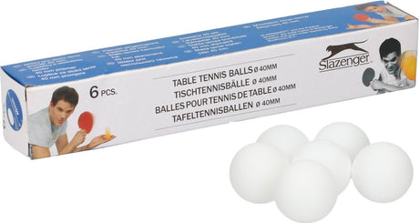 Balles de tennis de table, 6 pcs.