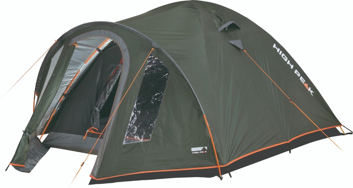 tente dôme Nevada 2 personnes 300 x 140 x 115 cm gris