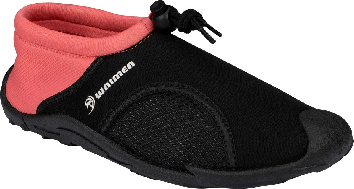 Waimea waterschoenen volwassenen - skip - zwart roze - maat 37