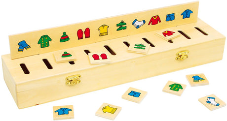 Small foot - boîte de tri d'images, 55 pcs.