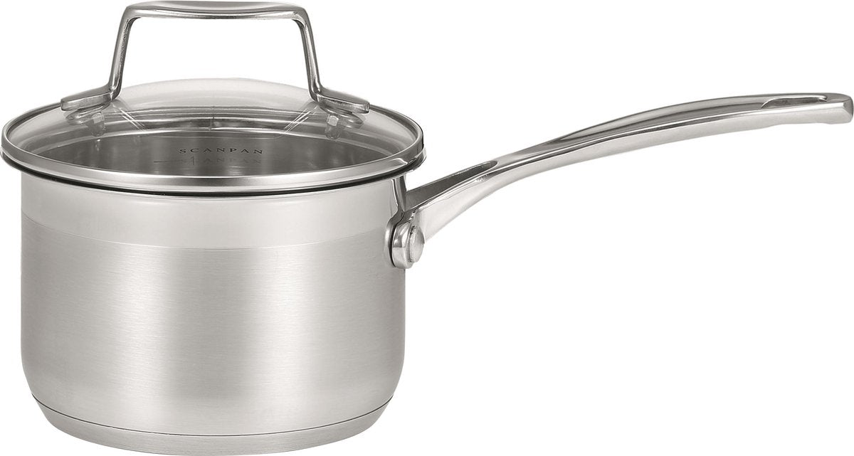 Casserole à impact Scanpan 16 cm avec couvercle en verre