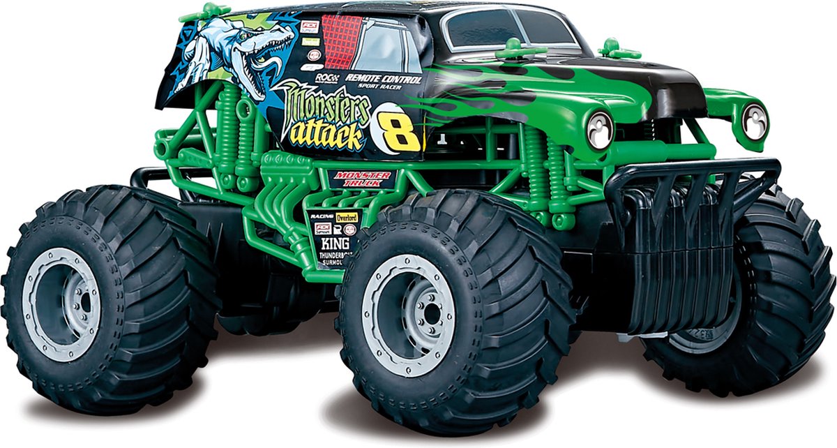 Gear2play RC Monster Truckies Mega Force 1:16 Voiture contrôlée