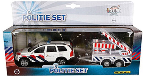 Kids Globe Globe Die Police Cast Volvo XC90 avec Arrowwagen NL