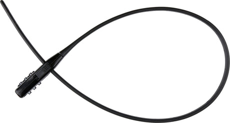 Dunlop fietsslot 53 cm - cijferslot voor fiets, scooter aanhanger en hek - kabelslot compact en lichtgewicht - kettingslot met veilig codesysteem - zwart
