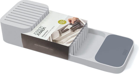 Organisateur de couteaux Joseph Joseph - 39,8x14,3x7,5 cm - gris