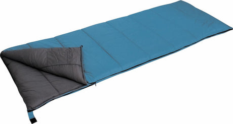 Sac de couchage Eurotrail Chili Junior 170 x 70 cm Bleu en polyester