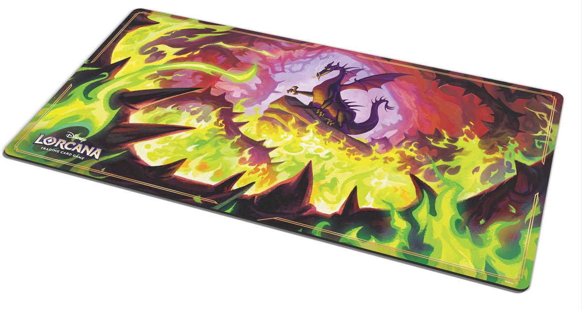 Disney Lorcana TCG : Winter Spell - Tapis de jeu Dragonfire