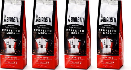 Café moulu Bialetti moka classico - 4 x 250 grammes