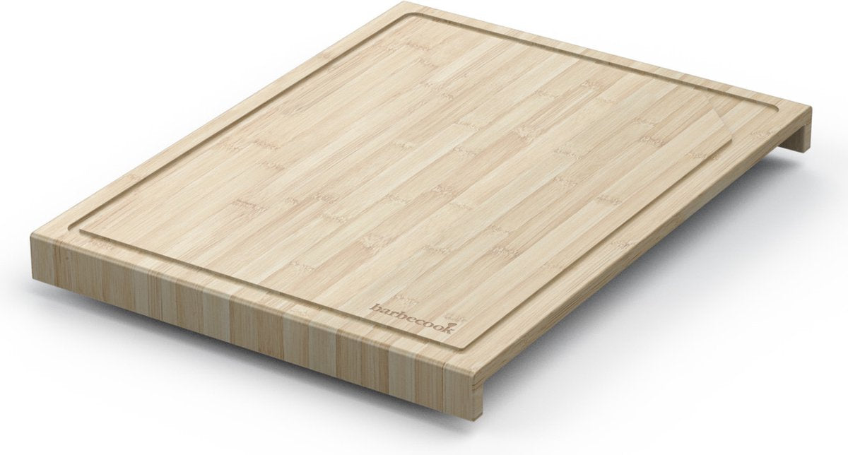 Planche à découper Barbecook avec canal à jus de bambou pour Nestor World 60x40x4cm