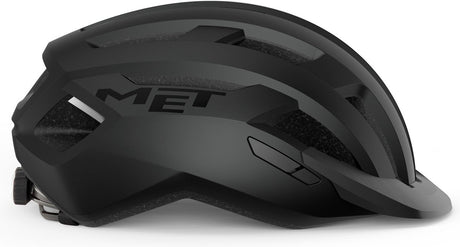 Avec casque de vélo allroad hommes femmes - casque de vélo adultes - taille m (56-58cm) - noir