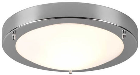 Trio condus - plafonnier - nickel mat - excl. 1x e27 60w - éclairage salle de bain - ip44