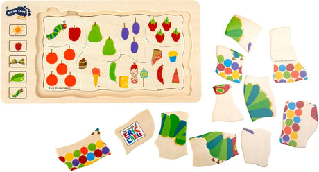 Small foot - puzzle chenille jamais assez de couches, 36 pièces.