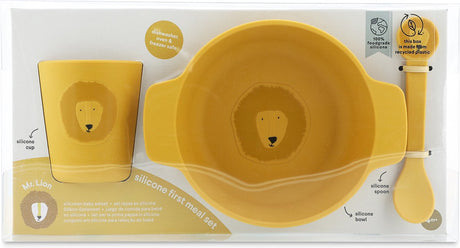 Trixie Silicone Baby Eetset - M. Lion