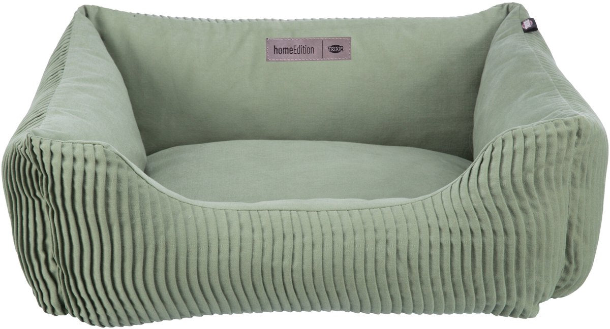 Trixie - lit pour chien marley - édition soft - vert sauge - 60x50 cm