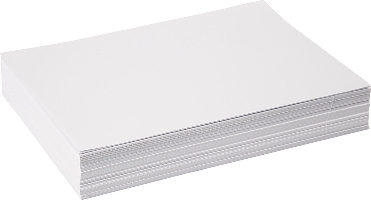 Papier à dessin créatif a4 30 x 21 cm 160 grammes blanc
