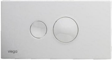 Viega plaque d'actionnement visign pour style 10 blanc