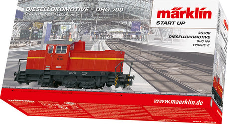 Märklin démarre la locomotive diesel dhg 700