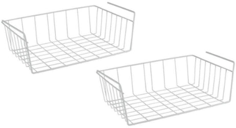 Metaltex paniers suspendus babette 40x26x14 cm 2 pièces blanc