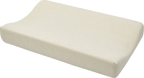 Housse de matelas à langer Meyco baby uni - tissu éponge - sable doux - 50x70cm